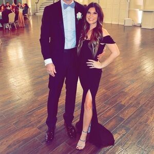 Elegant Black Off-Shoulder Dress